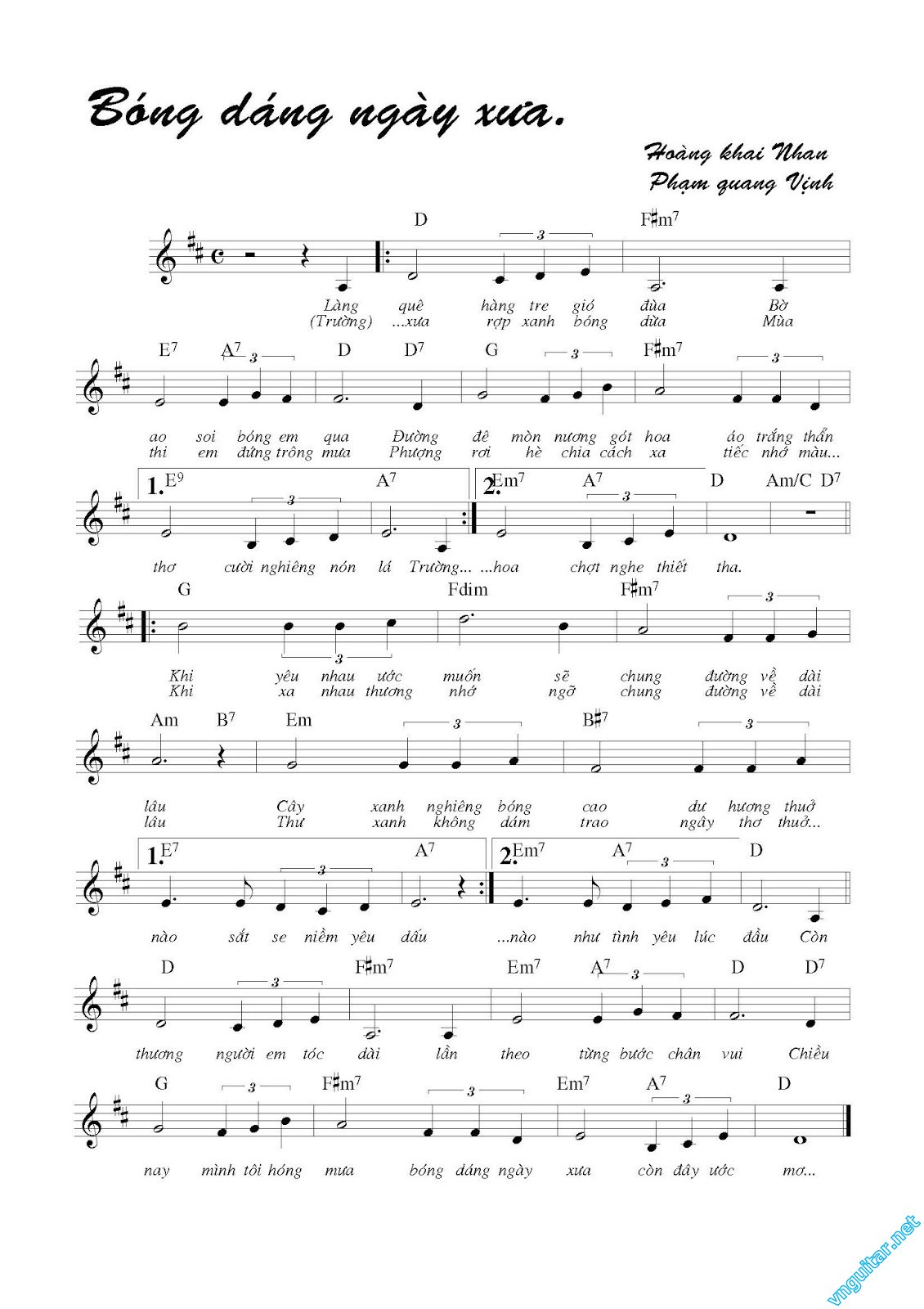 BONG DANG NGAY XUA-Hoang Khai Nhan, Pham Quang Vinh D.jpg