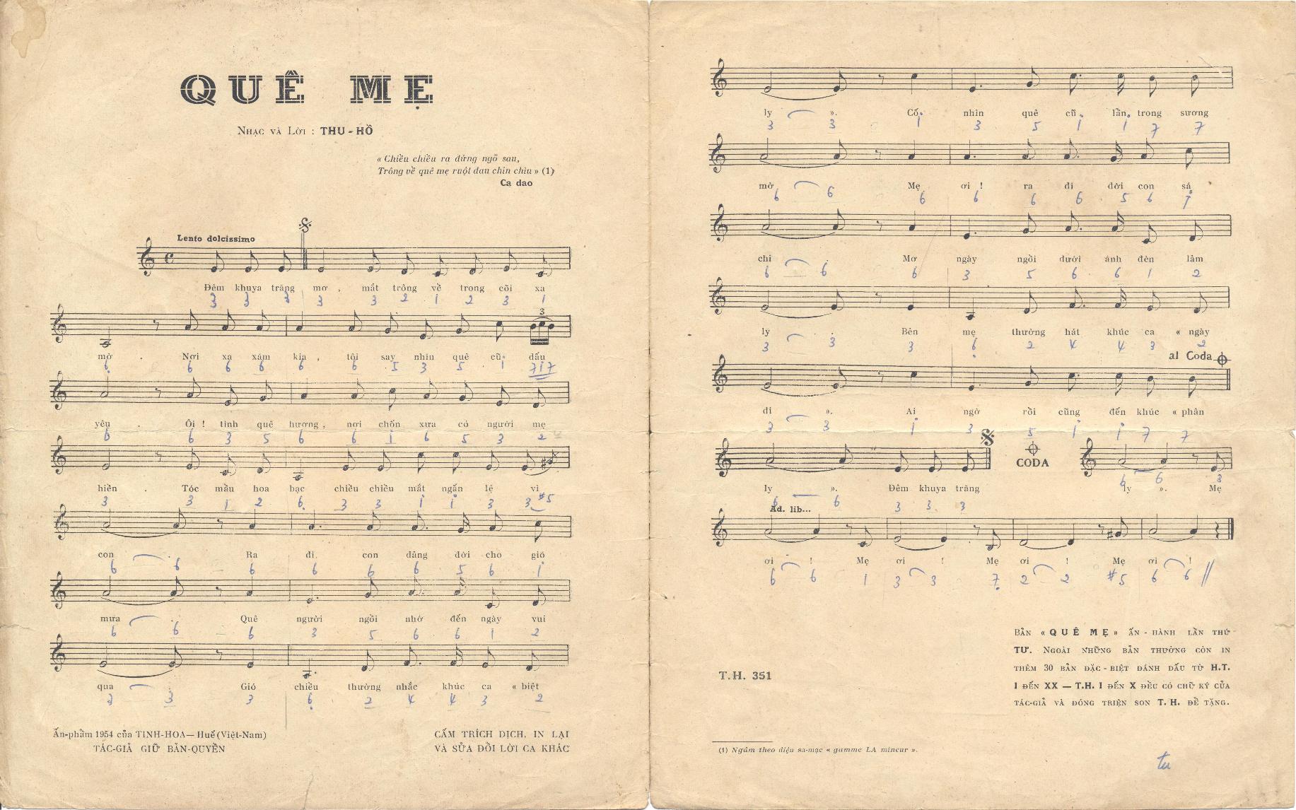 Que Me (Thu Ho) (TH 351-4) Inside.jpg