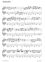 Sheet piano Doraemon no Uta 2.png